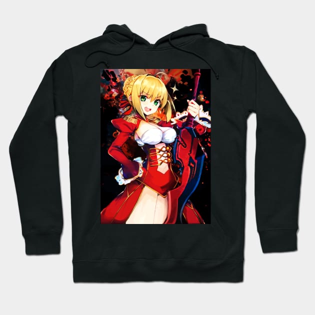 Fate saber hoodie hot sale